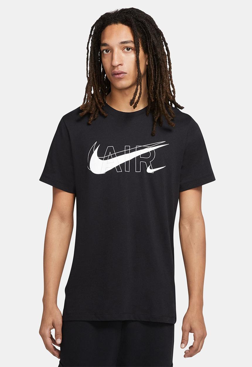 Nike - M nsw tee air prnt pack - black/reflective silver