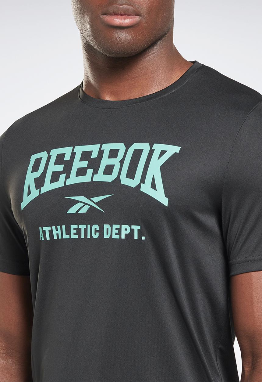 Reebok - Wor poly graphic ss tee - night black