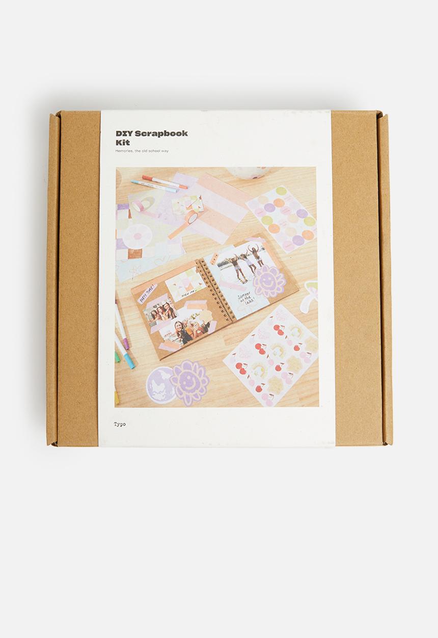 Typo - Diy scrapbook kit - pastel sunshine