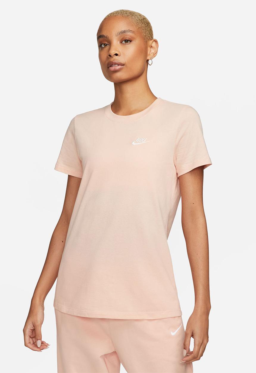Nike - W nsw club tee - arctic orange/sail
