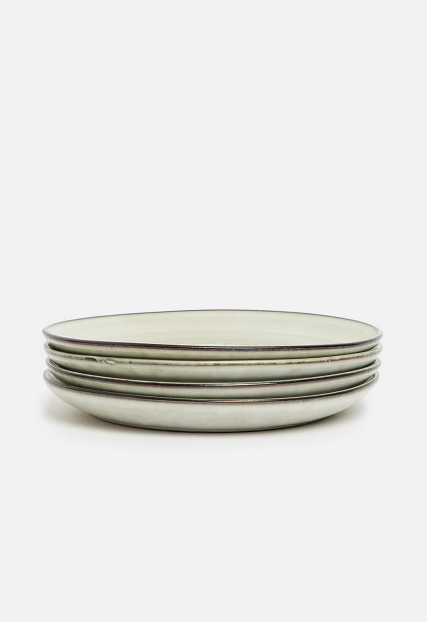 Sixth Floor - Trisa dinner plate set of 4- cloudy