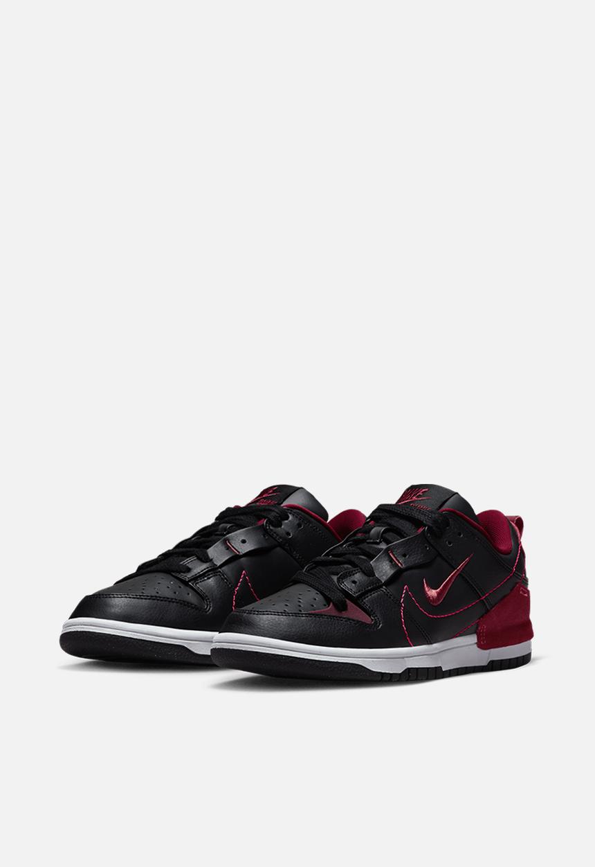 Nike - Dunk low disrupt 2 - black/canyon rust-team red-hyper pink