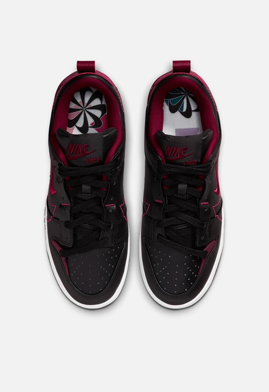 Nike - Dunk low disrupt 2 - black/canyon rust-team red-hyper pink