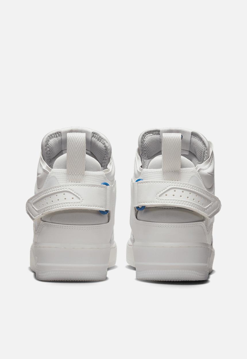 Nike - Air force 1 mid react - summit white/summit white-grey fog