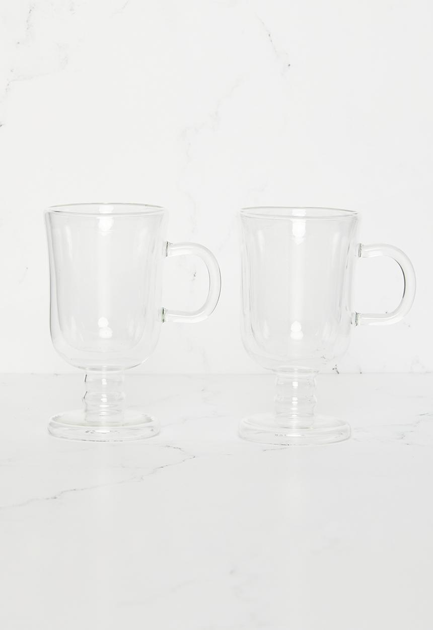 Sixth Floor - Barista double walled coffee mug set of 2-260ml