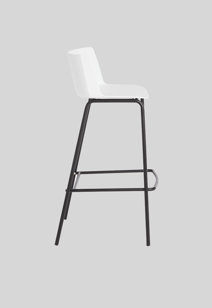 Sixth Floor - Rylie barstool - white