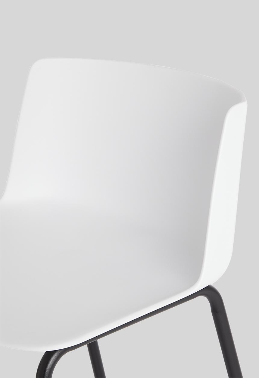 Sixth Floor - Rylie barstool - white