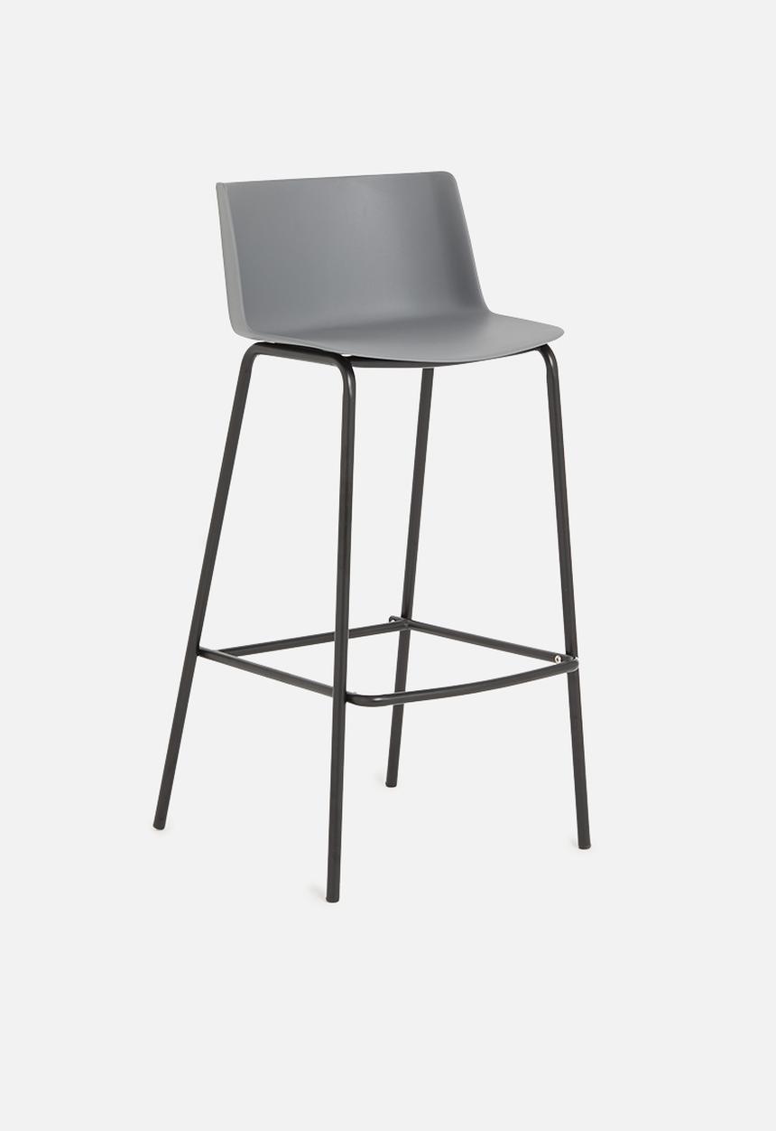 Sixth Floor - Rylie barstool - charcoal