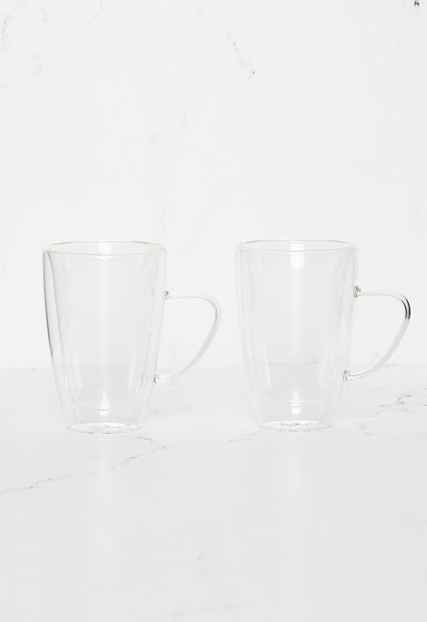 Sixth Floor - Barista  double walled mug set of 2-330ml