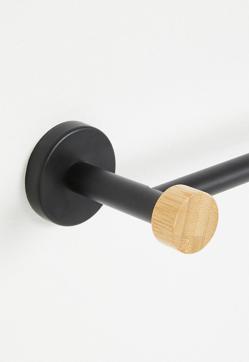 Sixth Floor - Ant towel rail - black