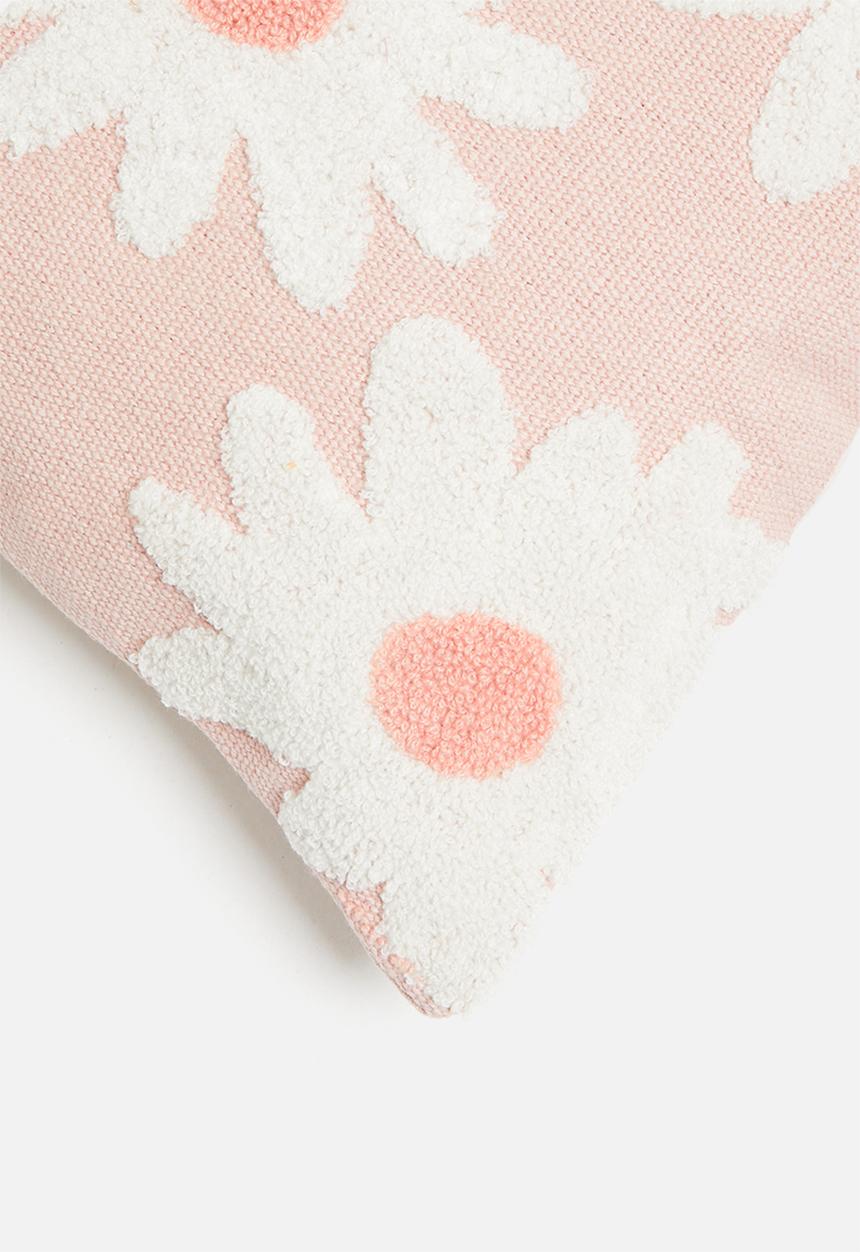 Sixth Floor - Daisy love cushion cover- peach
