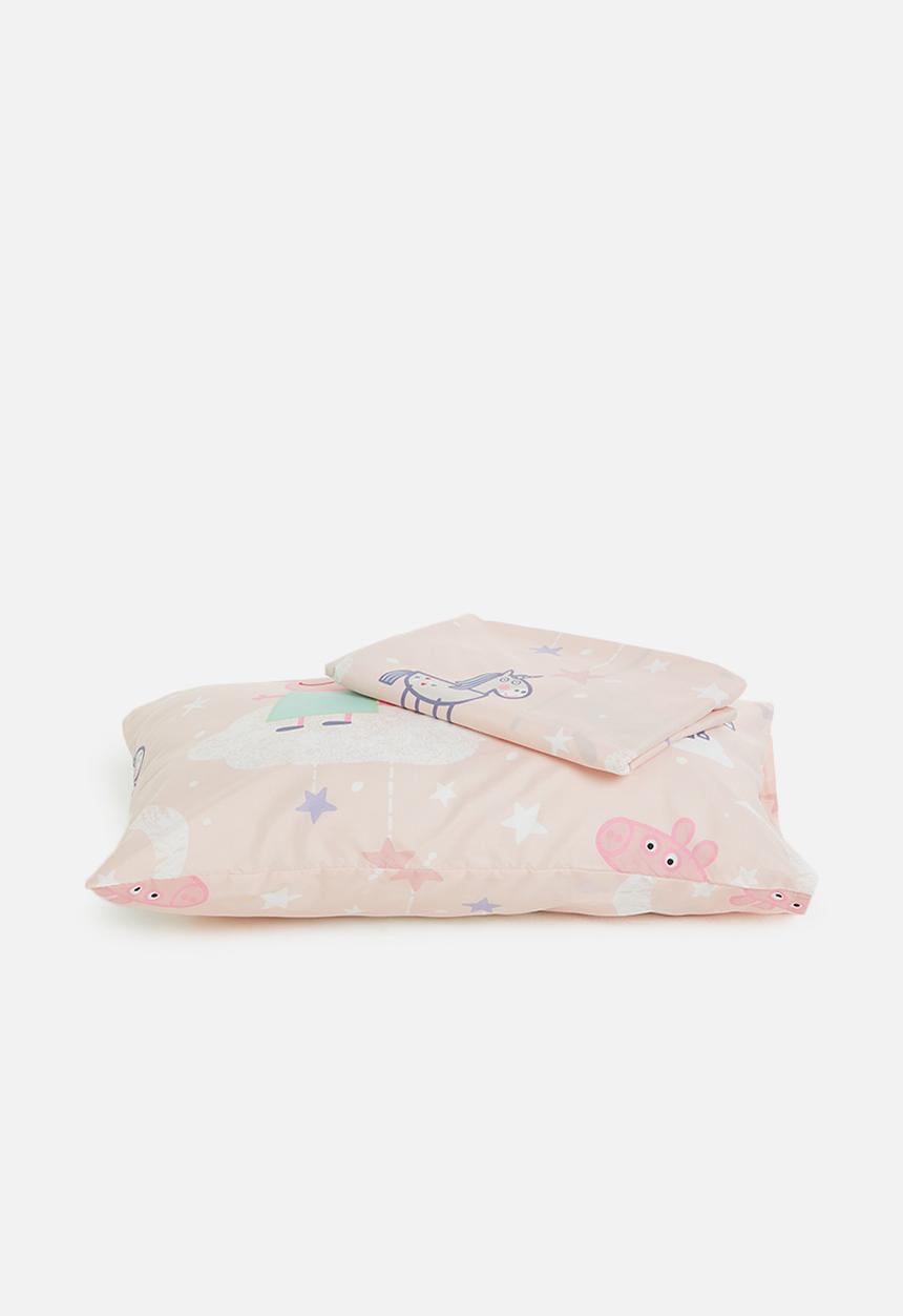 Character Group - Peppa pig reversible duvet cover set - pink