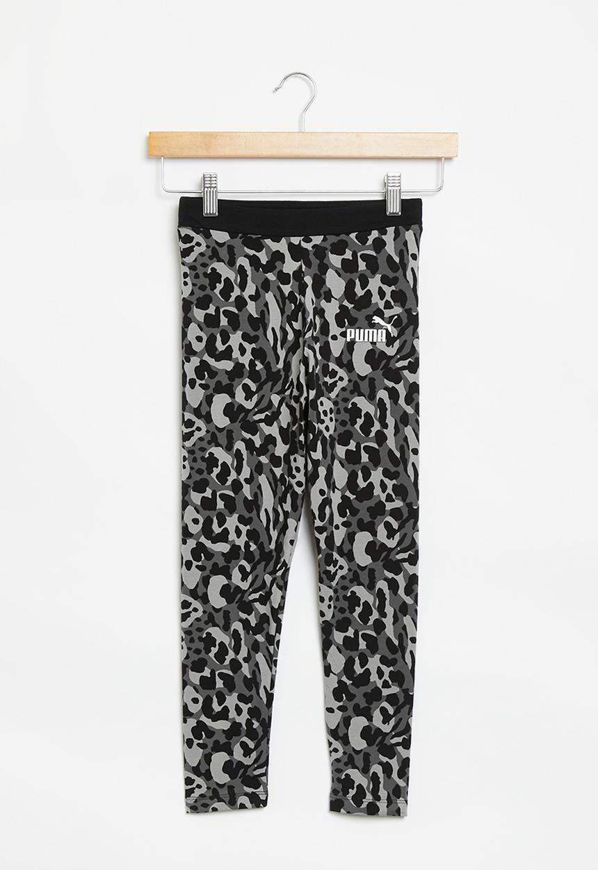 PUMA - Alpha aop leggings g - puma black