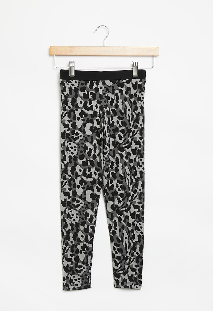 PUMA - Alpha aop leggings g - puma black