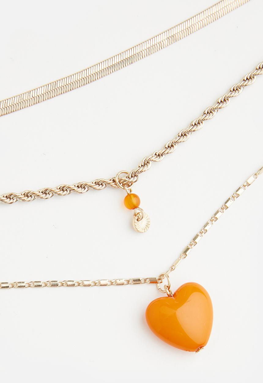 Superbalist - Nora layered necklace - gold