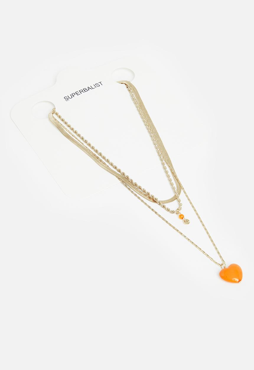 Superbalist - Nora layered necklace - gold