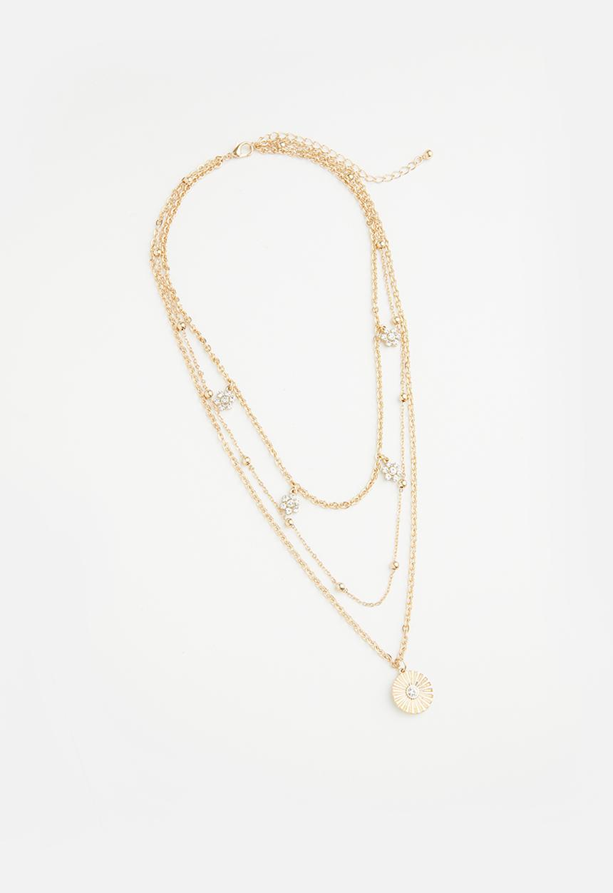 Superbalist - Keke layered necklace - gold