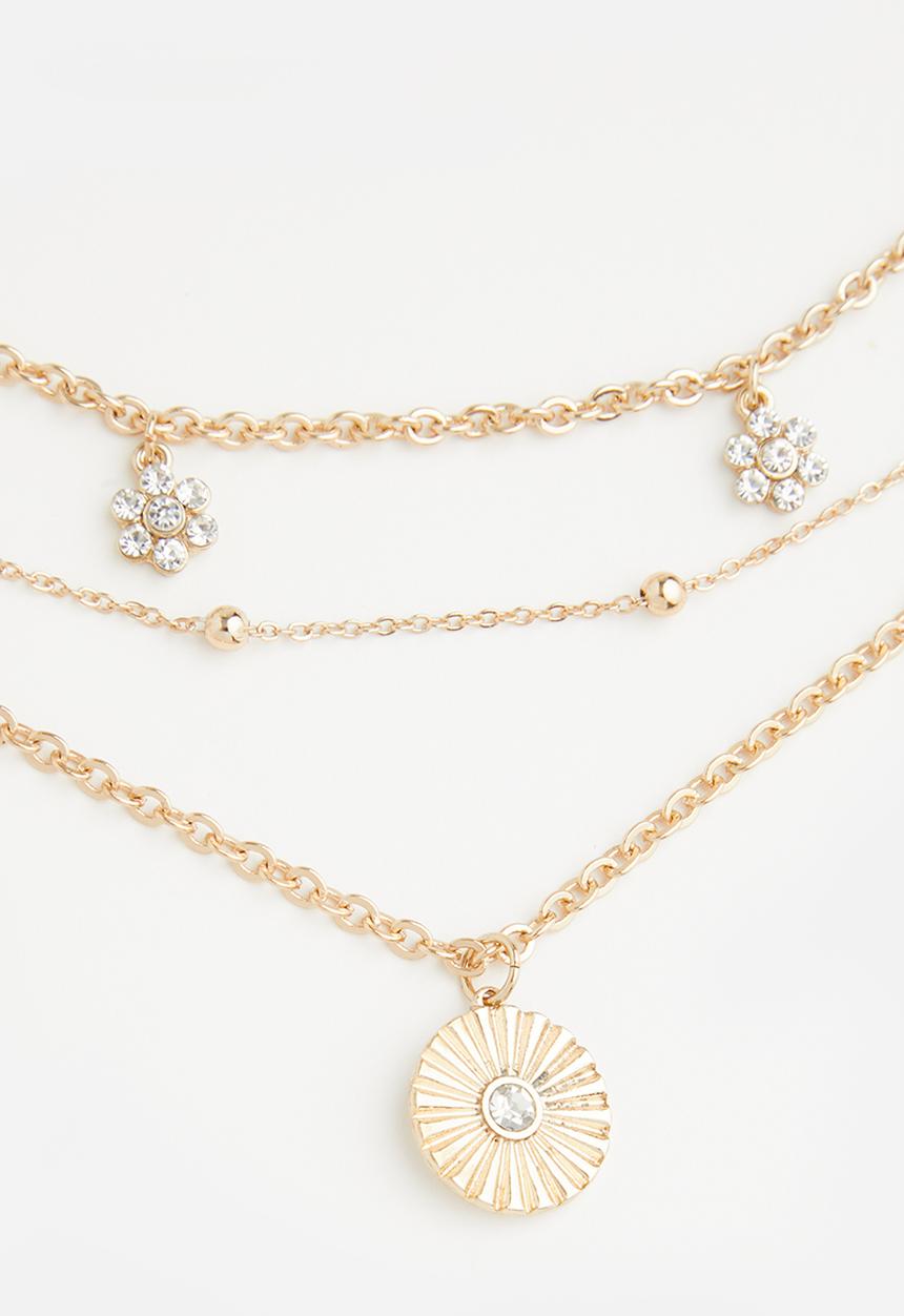 Superbalist - Keke layered necklace - gold