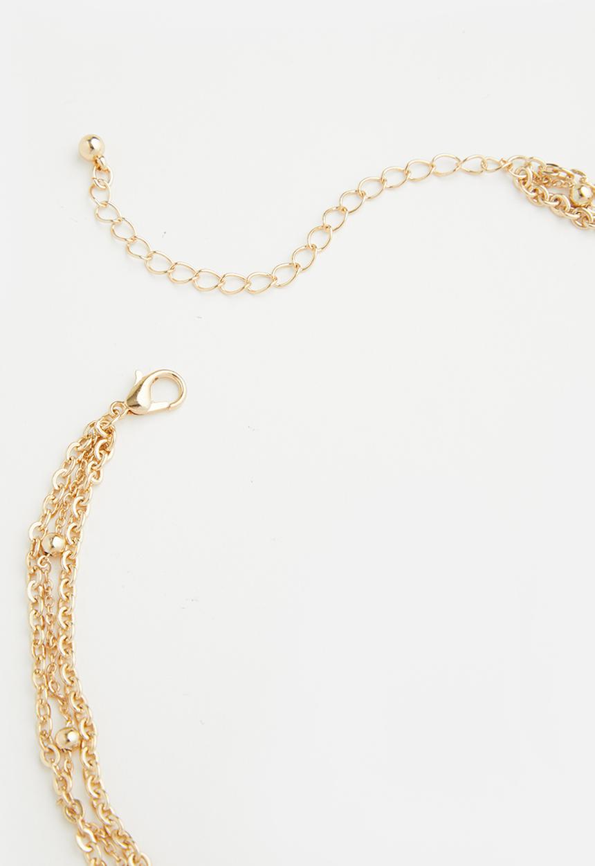 Superbalist - Keke layered necklace - gold
