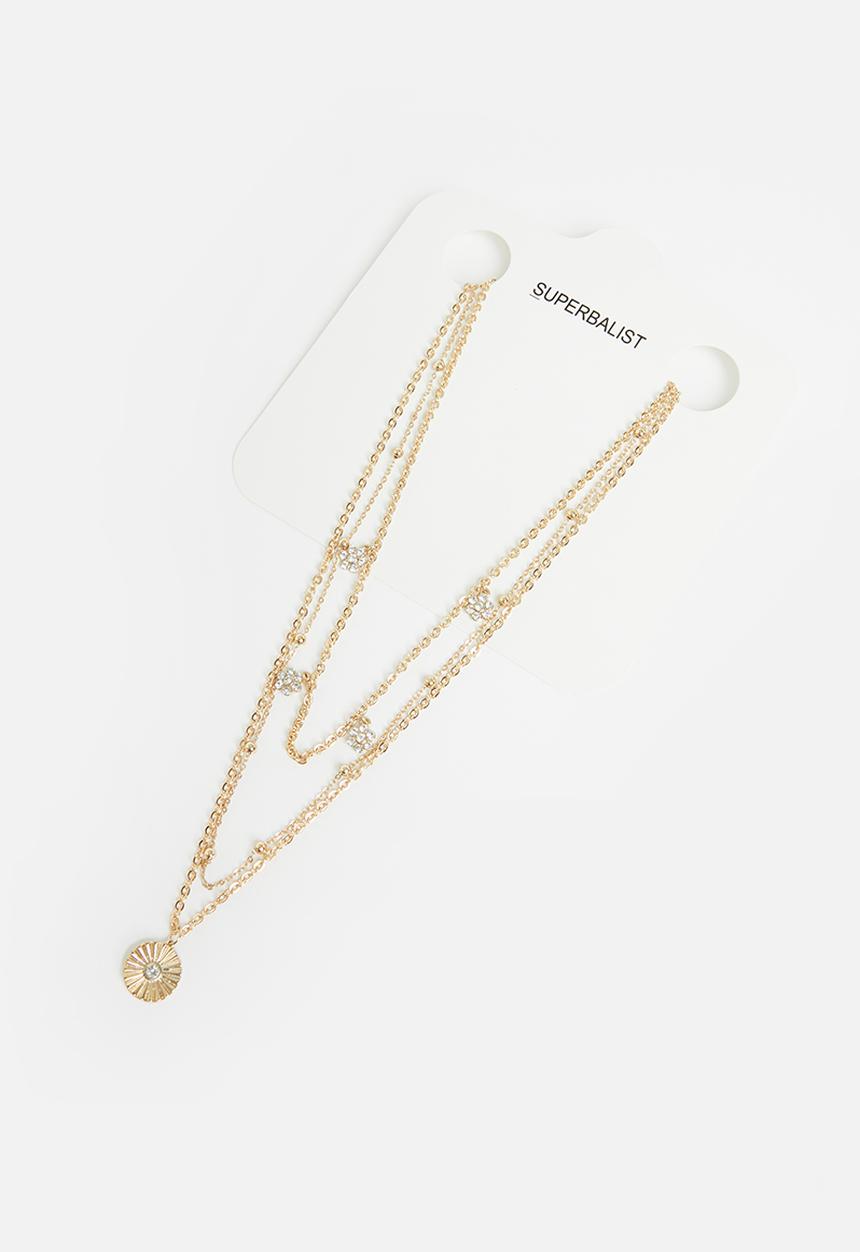 Superbalist - Keke layered necklace - gold