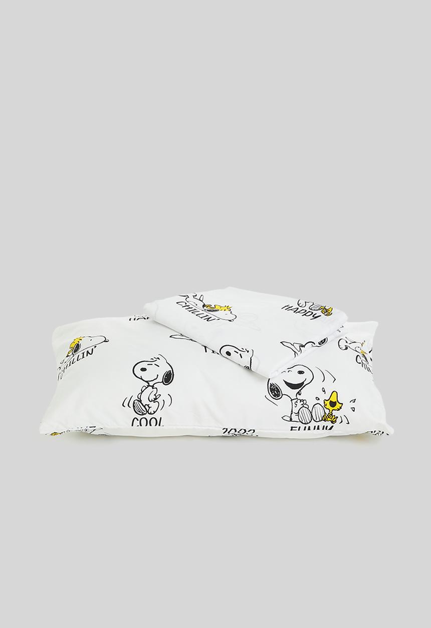 Character Group - Snoopy reversible duvet cover set - white & black