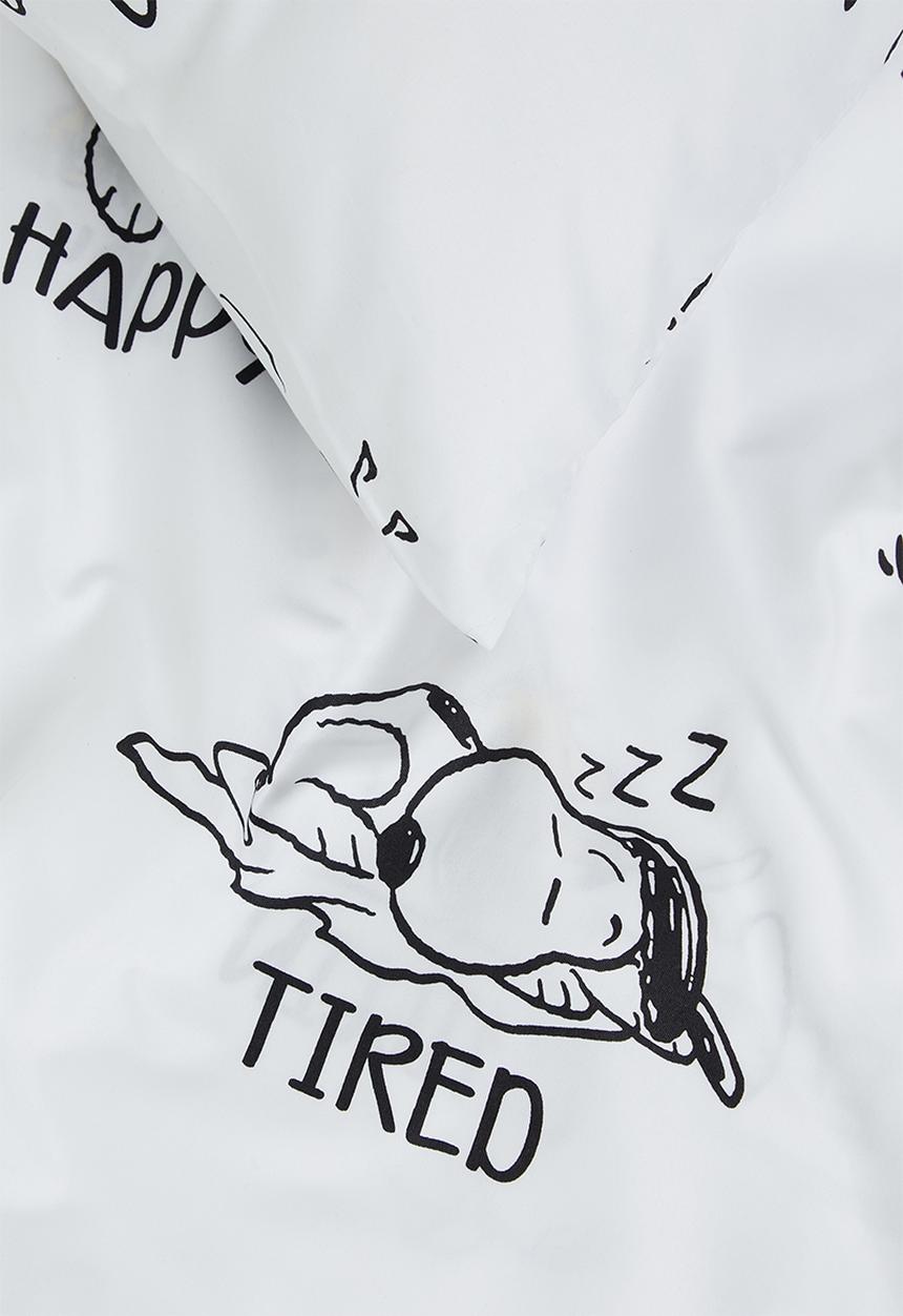 Character Group - Snoopy reversible duvet cover set - white & black