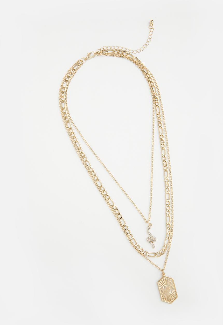 Superbalist - Paris layered necklace - gold