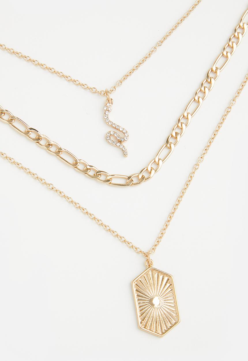 Superbalist - Paris layered necklace - gold