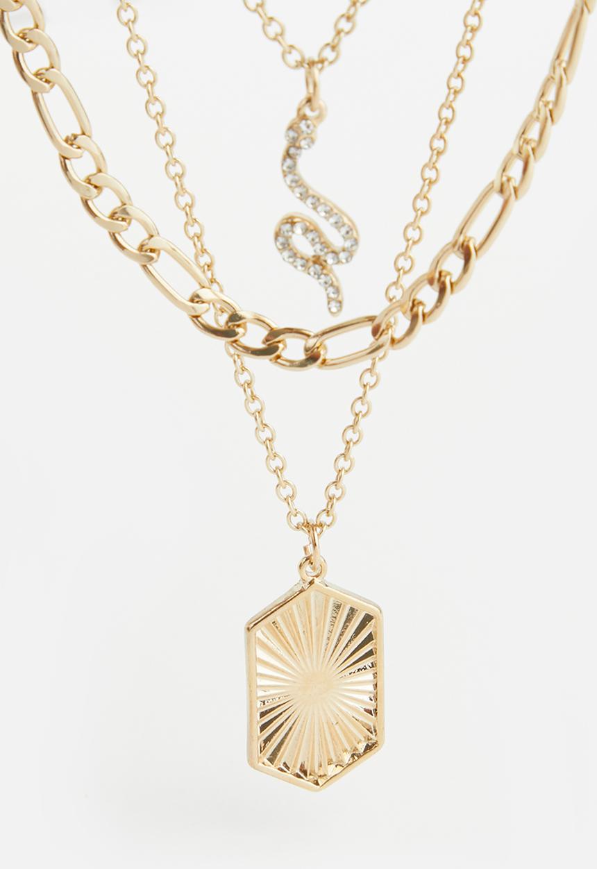 Superbalist - Paris layered necklace - gold