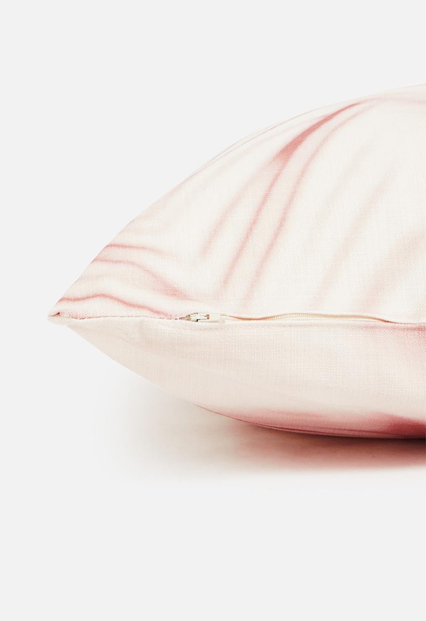 Sixth Floor - Shadow printed cushion cover - pink