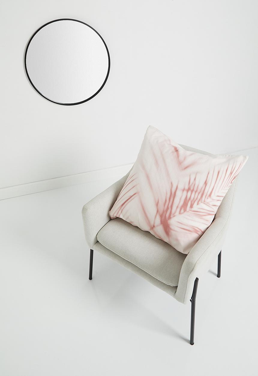 Sixth Floor - Shadow printed cushion cover - pink