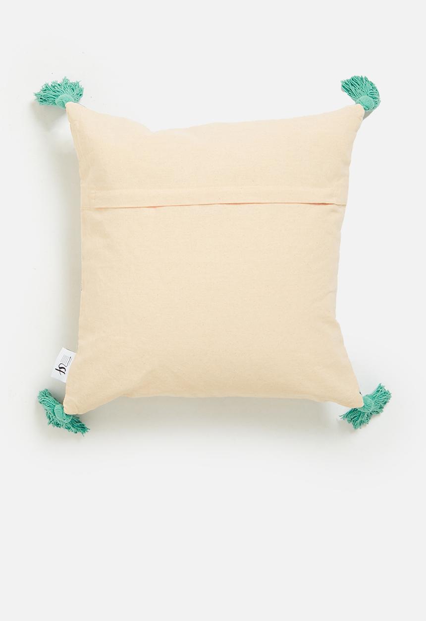 Sixth Floor - Bubblegum drop cushion cover - multi