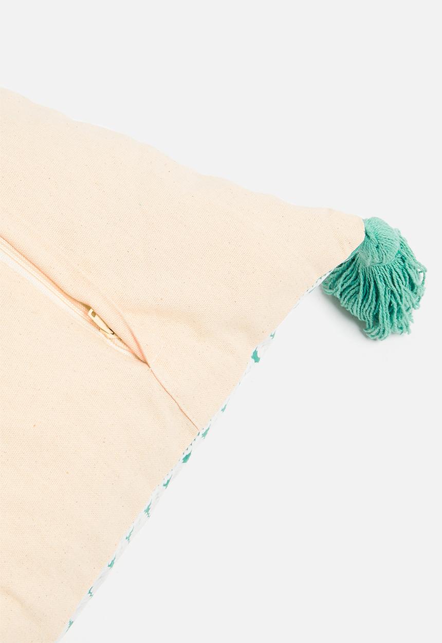 Sixth Floor - Bubblegum drop cushion cover - multi