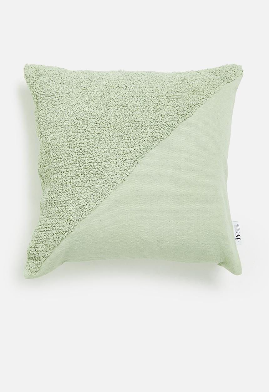 Sixth Floor - Arrow cushion cover - green