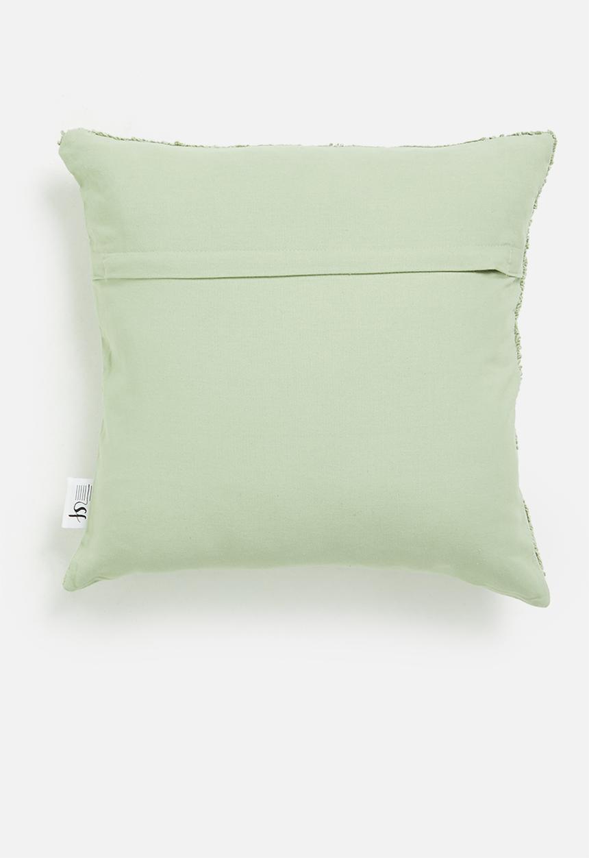 Sixth Floor - Arrow cushion cover - green