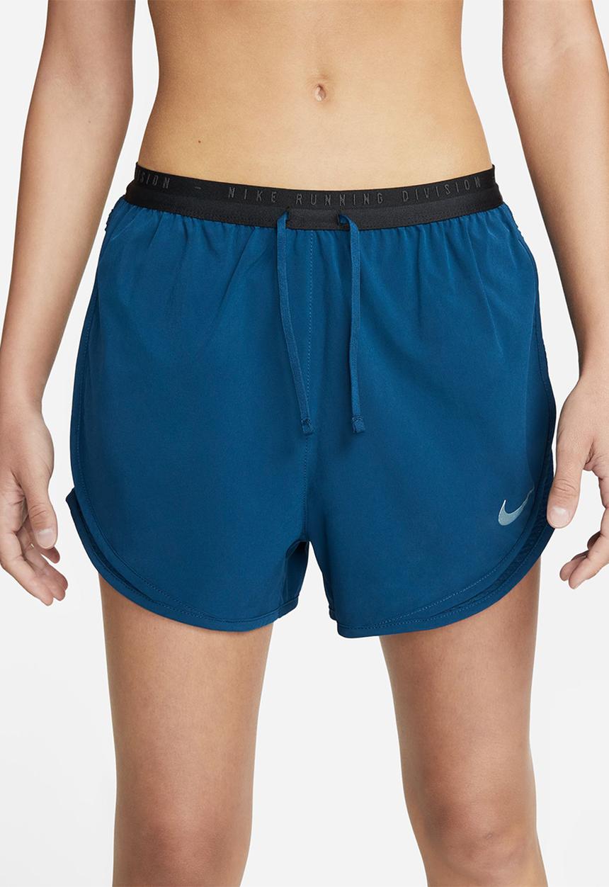 Nike - W nk df run dvn tempo lx short - valerian blue/black