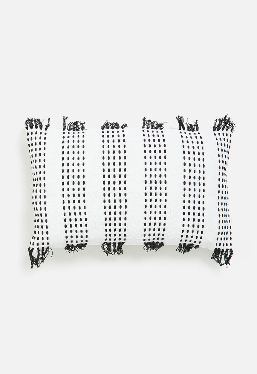 Sixth Floor - Sidra cushion cover - black & white