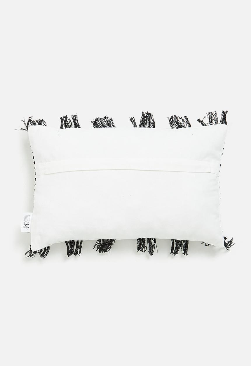 Sixth Floor - Sidra cushion cover - black & white