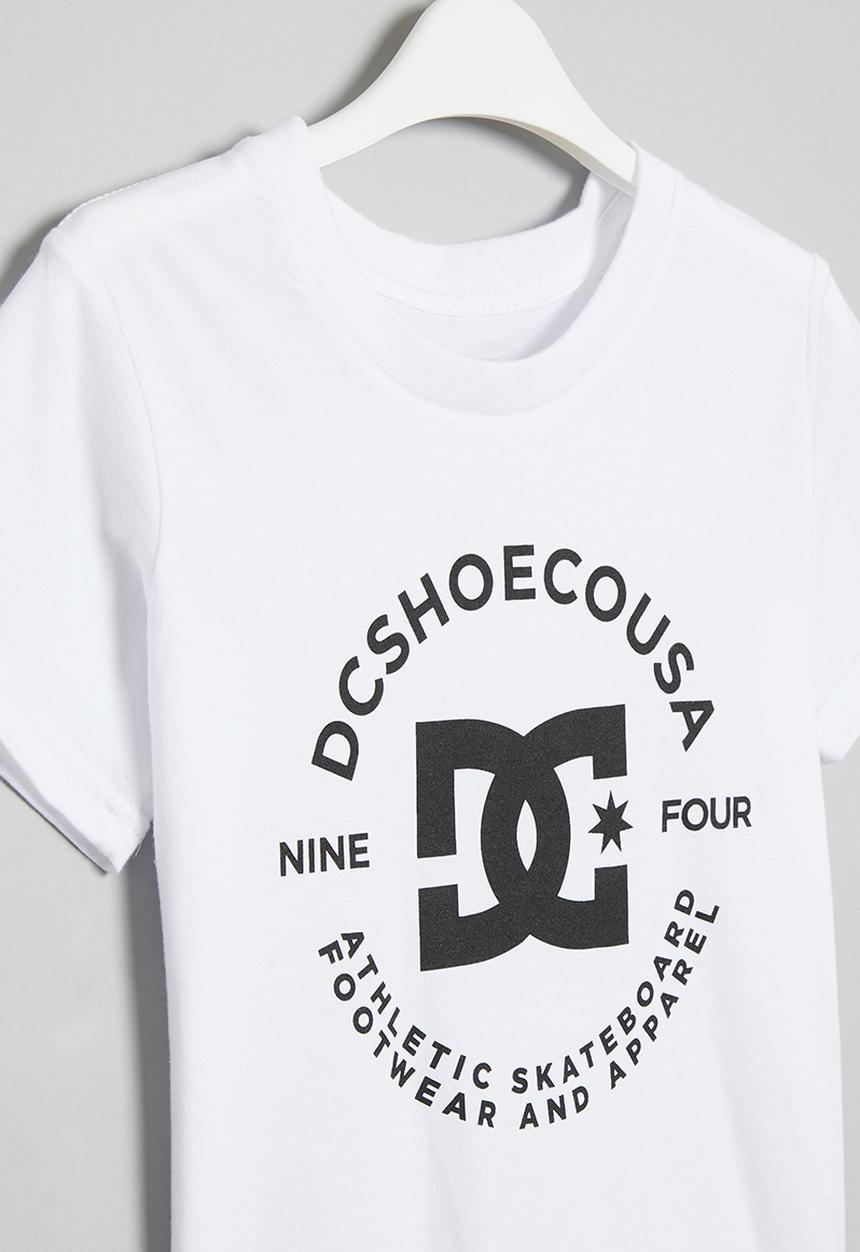 DC - Dc star pilot short sleeve boy - white
