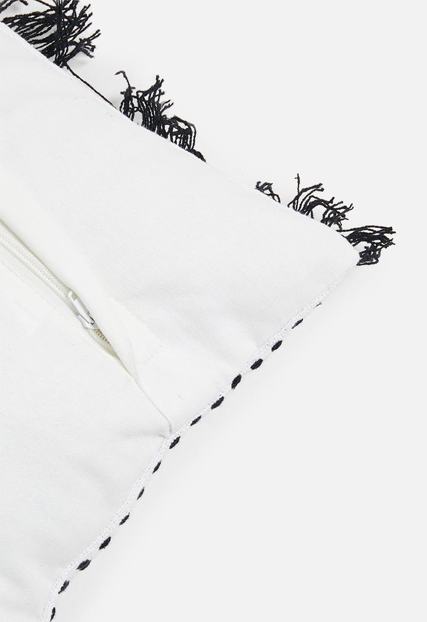 Sixth Floor - Sidra cushion cover - black & white