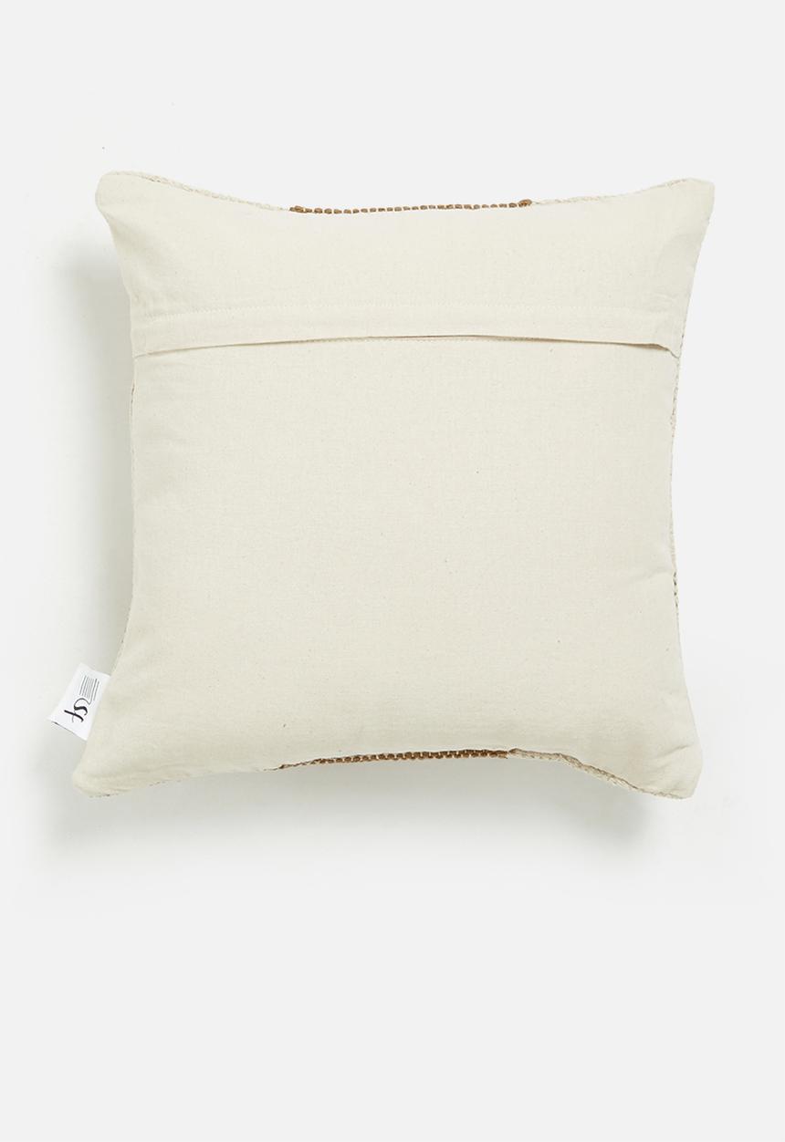 Sixth Floor - Indi cushion cover - brown & natural