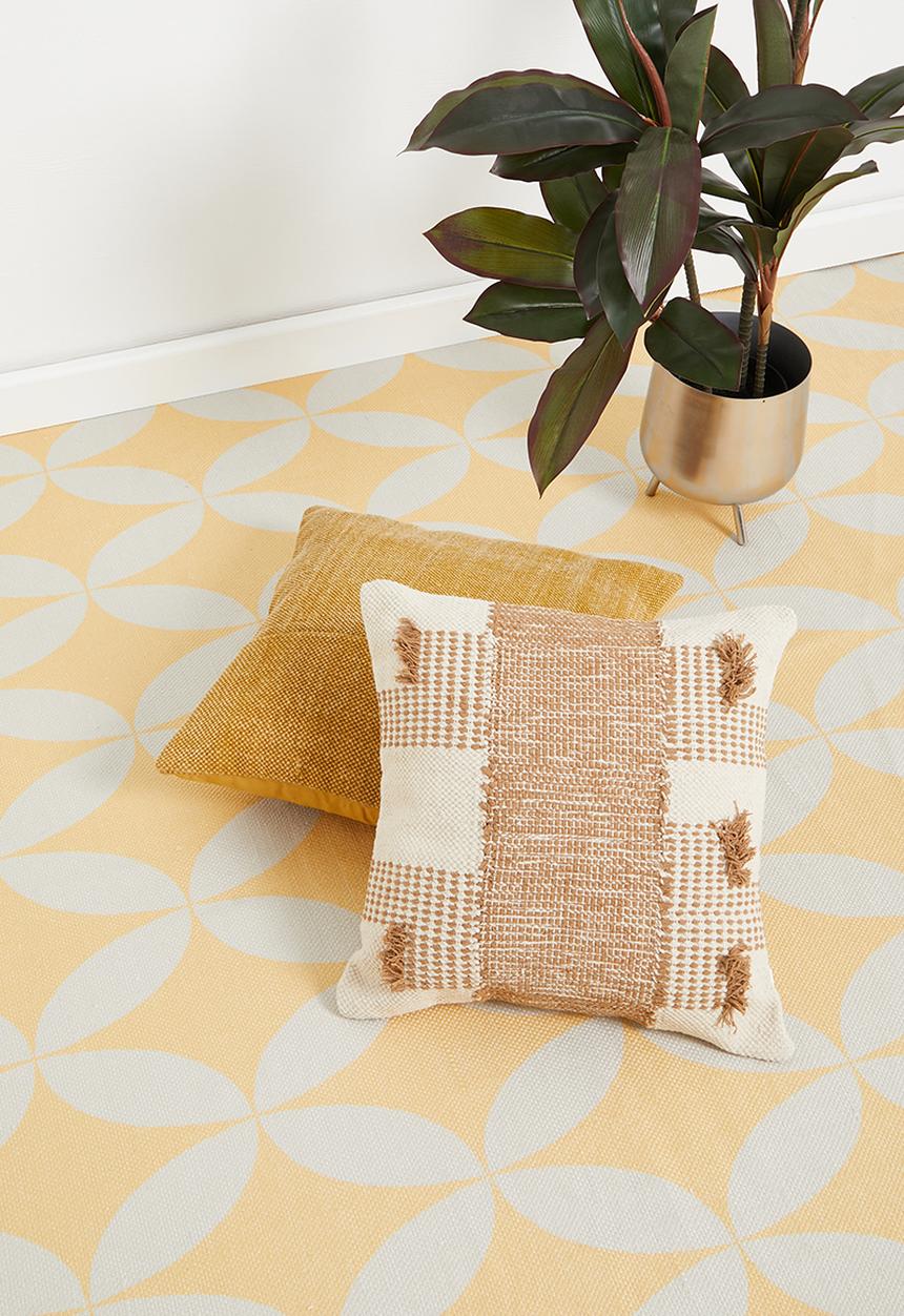 Sixth Floor - Indi cushion cover - brown & natural