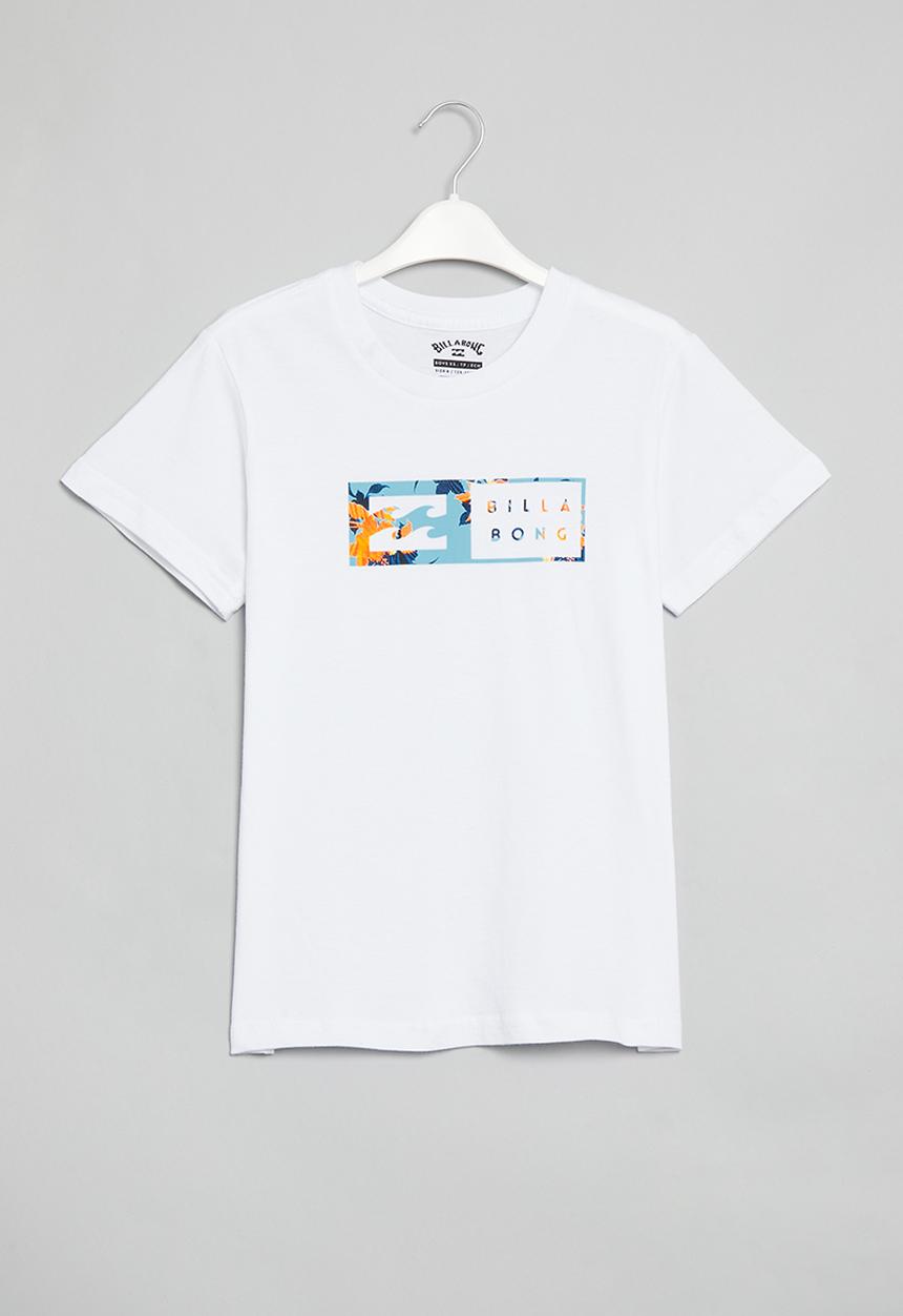Billabong  - Boys inverse short sleeve - white