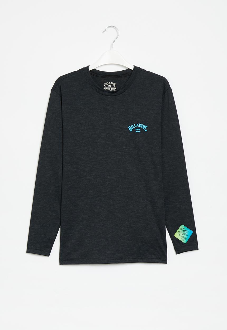 Billabong  - Boys shoreline lf long sleeve - black heather