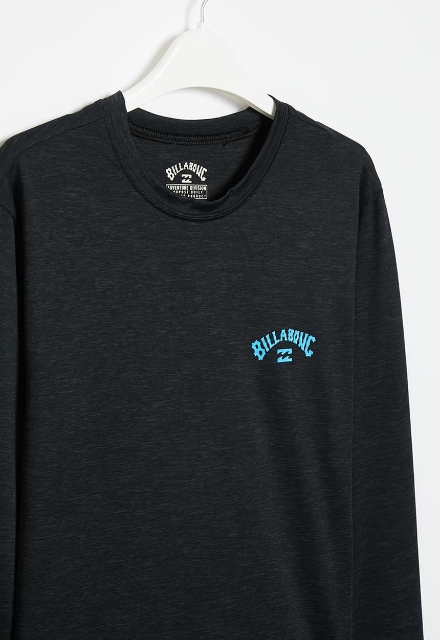 Billabong  - Boys shoreline lf long sleeve - black heather