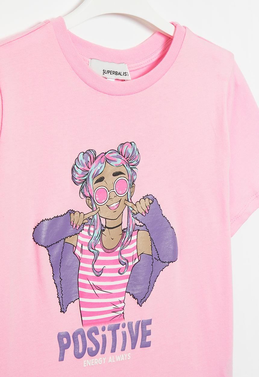 Superbalist - Graphic T-shirt - pink