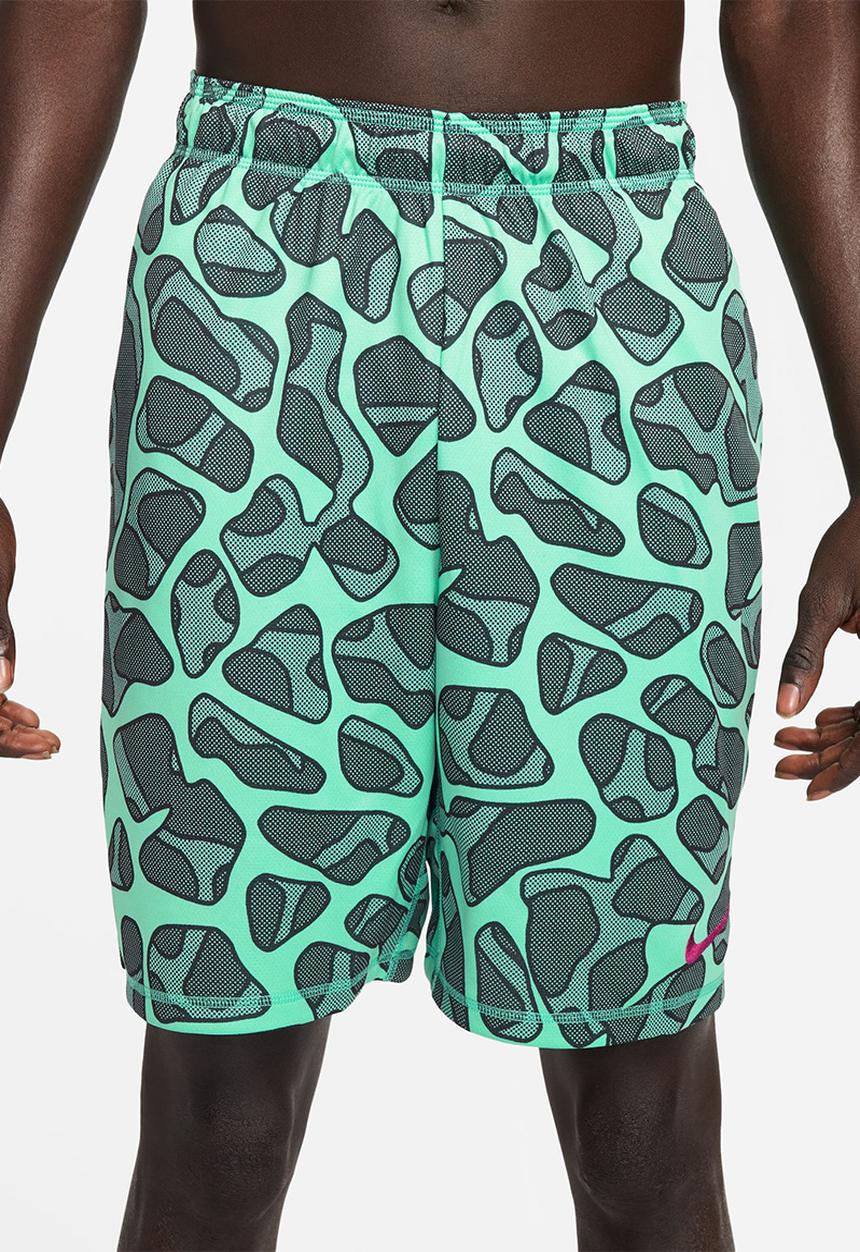 Nike - M nk df knit short 6.0 dye - light menta/dynamic berry