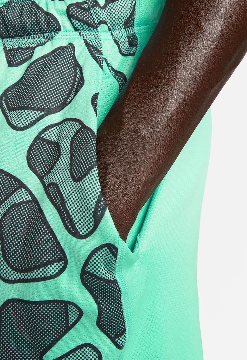 Nike - M nk df knit short 6.0 dye - light menta/dynamic berry
