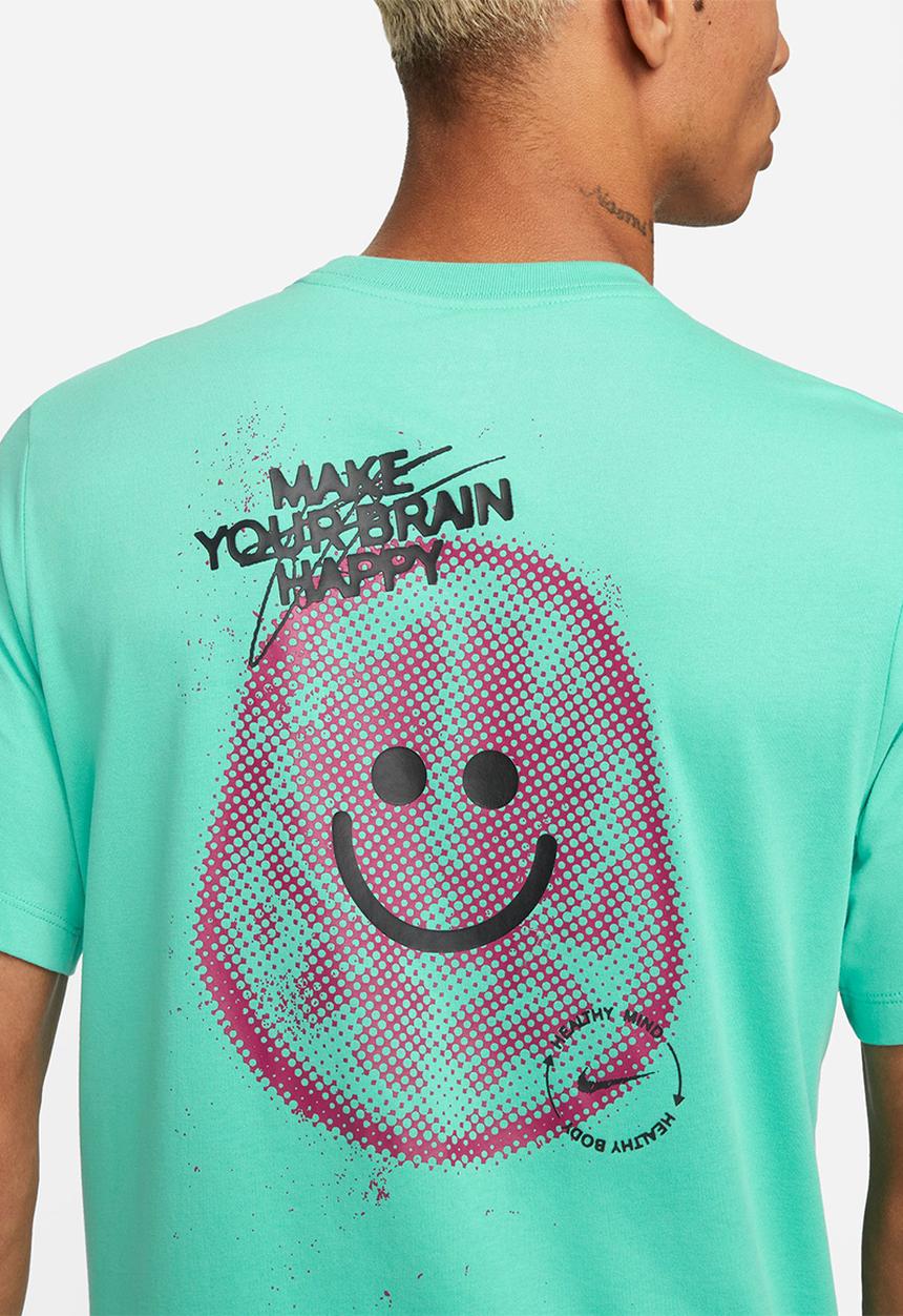 Nike - M nk df tee dye - light menta