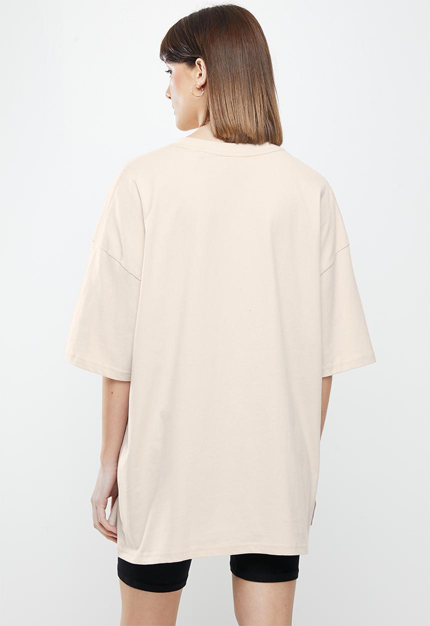 Factorie - Oversized graphic tee - san diego/light stone